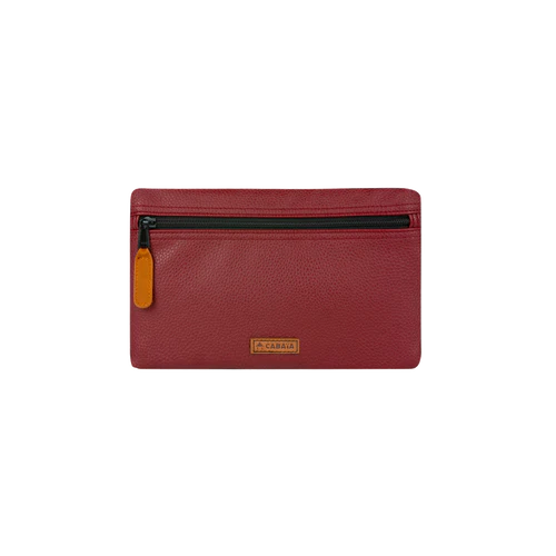 Maison Blanche medium front pocket, burgundy