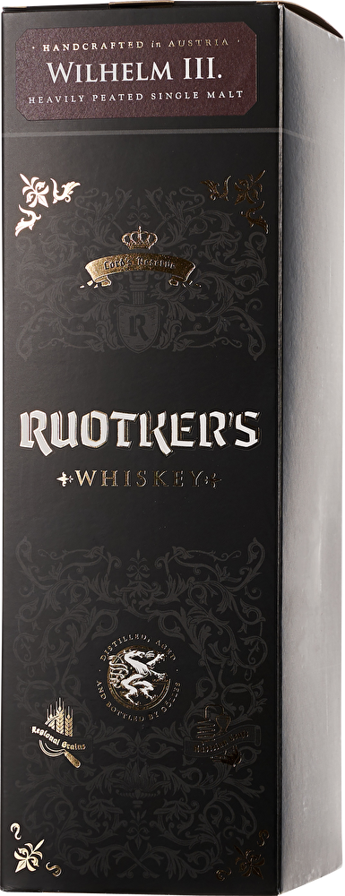 David Gölles Single Malt Whisky Ruotkers Wilhelm III. 0,7 Liter im Geschenkkarton