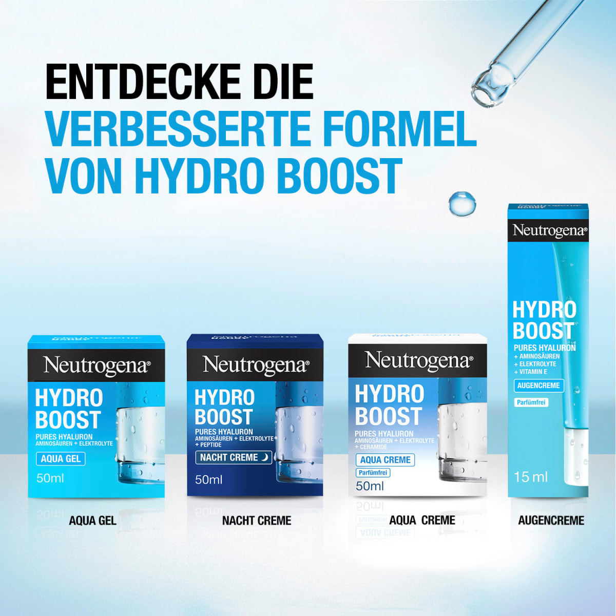 Gesichtsfluid Hydro Boost Aqua LSF 25, 50 ml