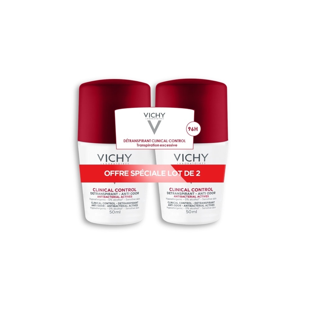 Vichy Deodorant Dermo-Tolerance Détranspirant anti-odeur transpiration excessive
