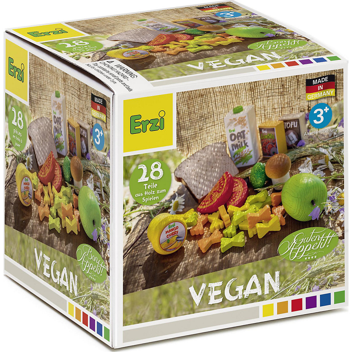 Spiellebensmittel Sortierung Vegan