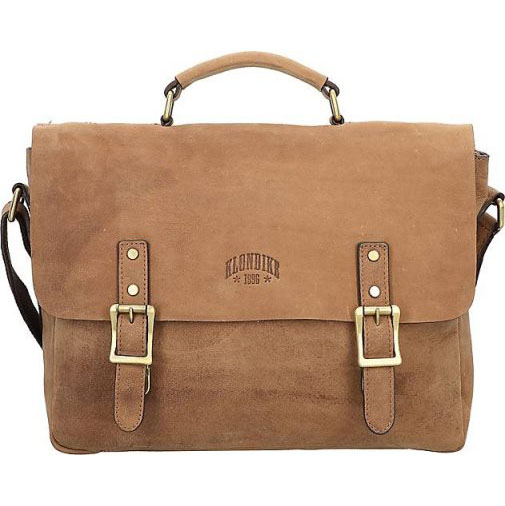 Klondike 1896 Bill Aktentasche Leder 37 cm