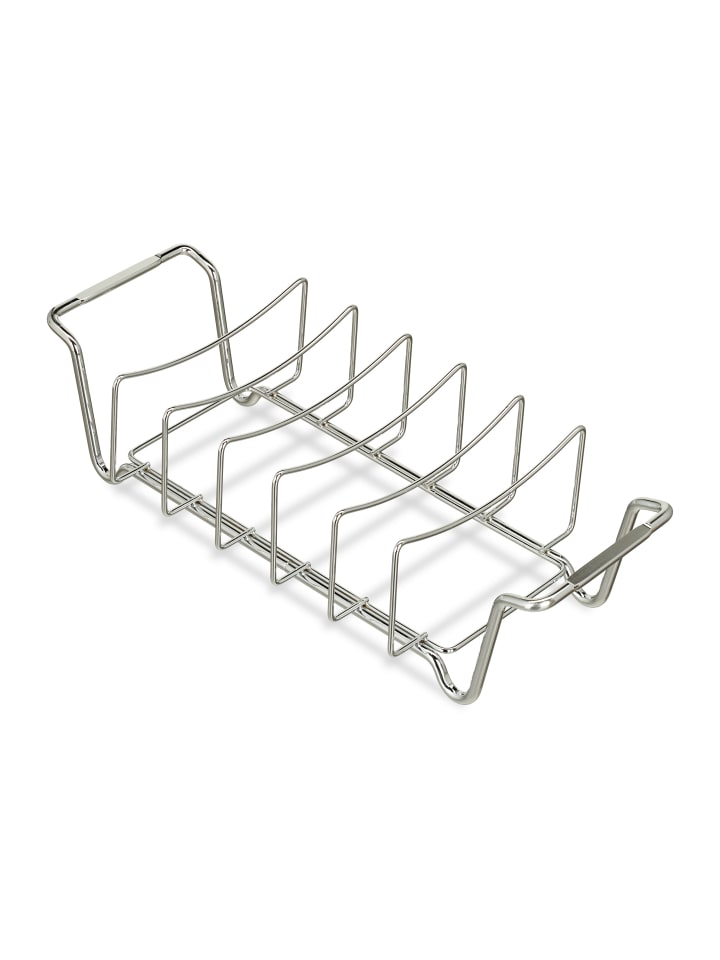 relaxdays Rippchenhalter in Silber günstig kaufen onesize