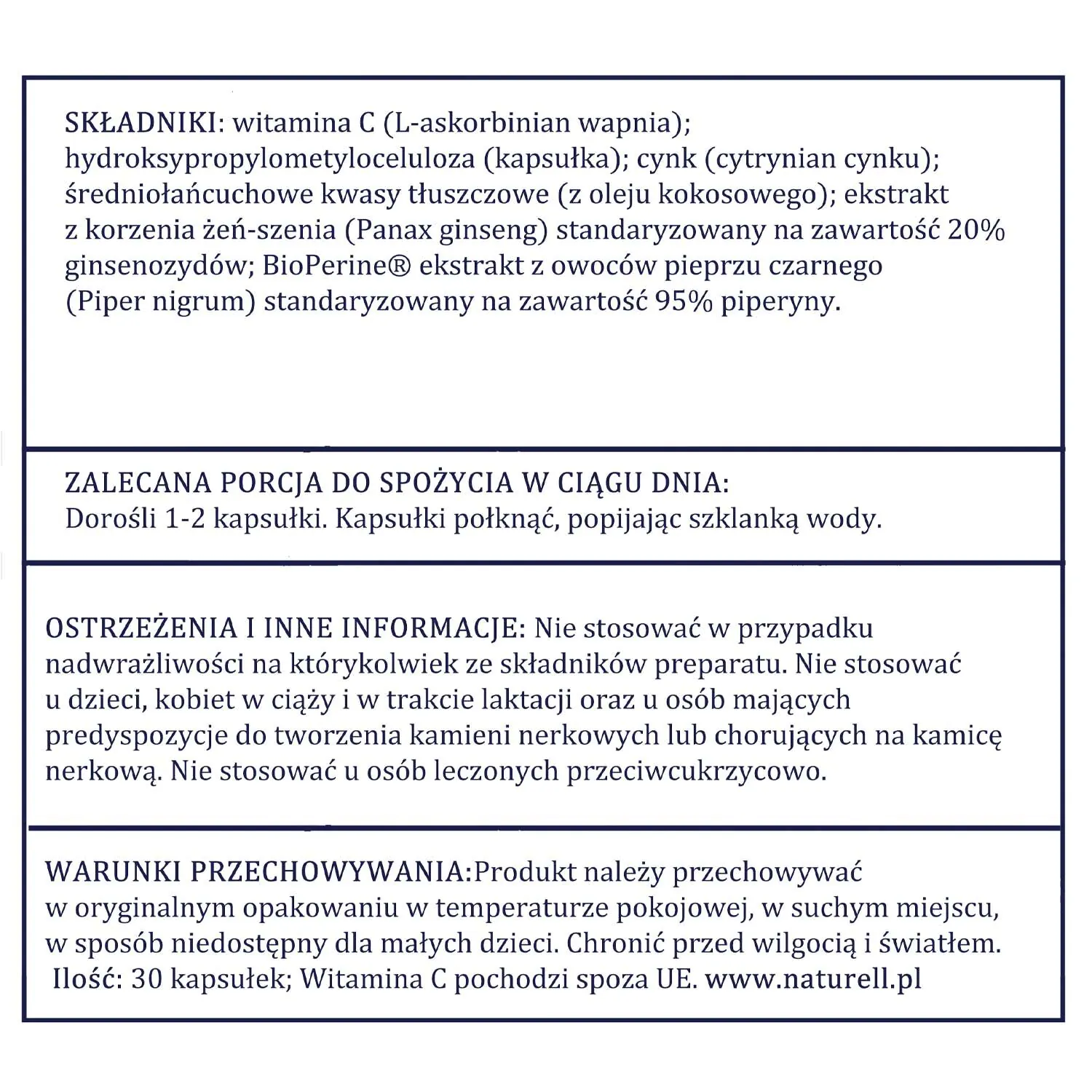 Натурел Ц 1000+ капсуле 90 капсула