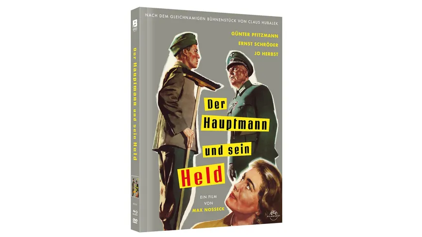Der Hauptmann und sein Held - Limited Mediabook (in HD neu abgetastet, 16-seitiges Booklet, Blu-ray+DVD, limitiert)