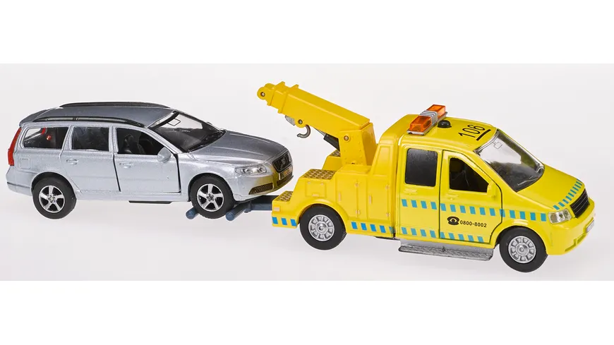 Müller - Toy Place - Die Cast Abschleppwagen-Spielset mit Licht und Sound