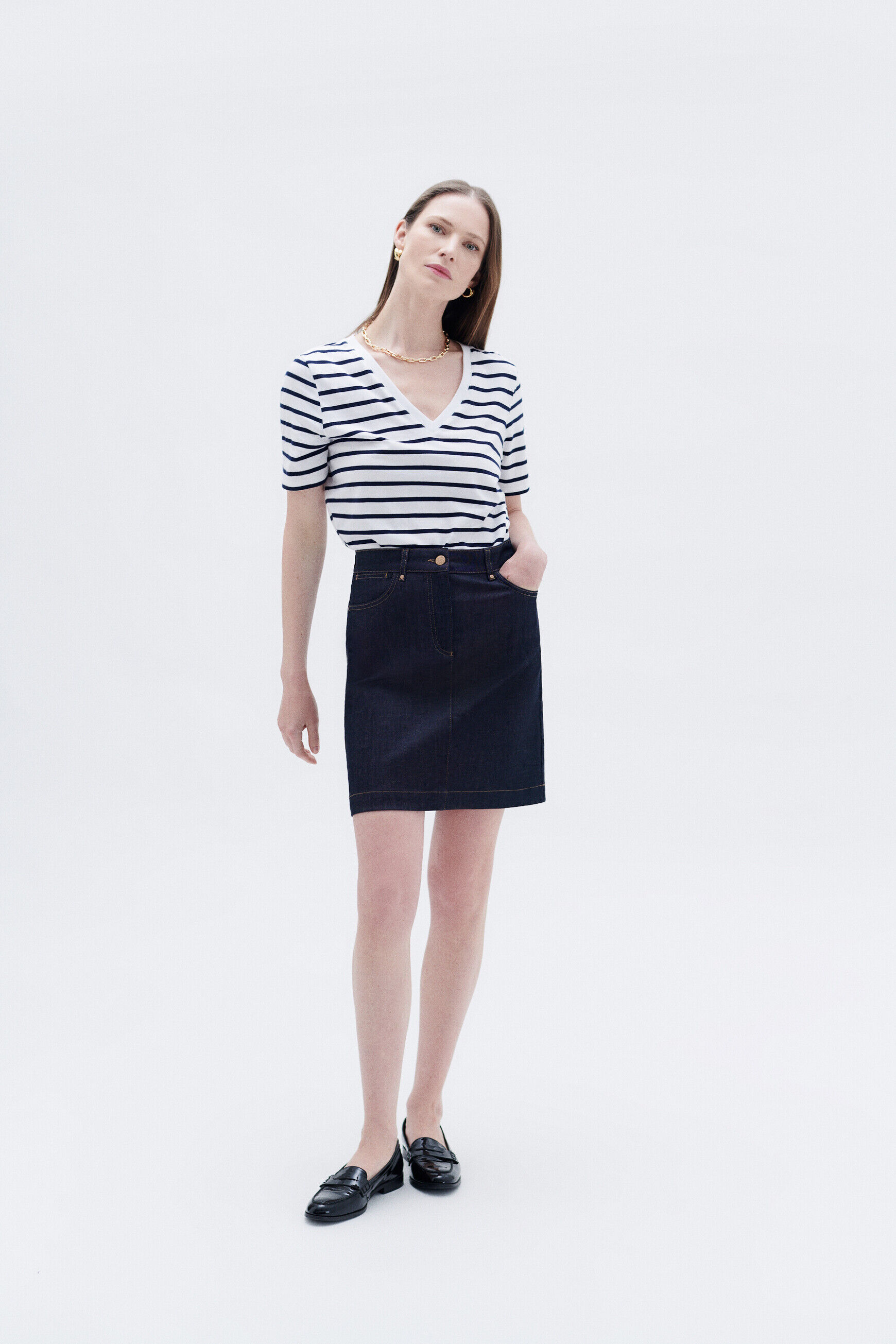 T-shirt tressie blanc femme