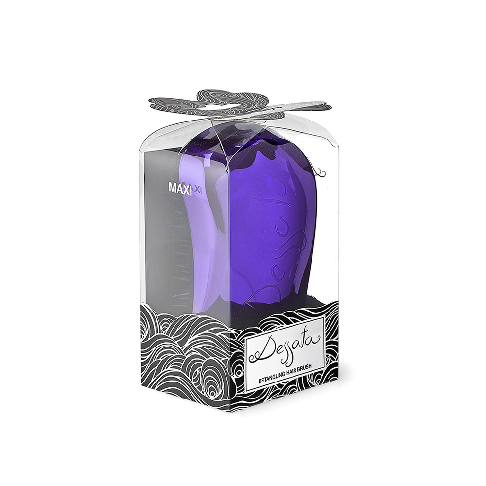 Dessata Bright Violet Brosse cheveux démêlante Maxi