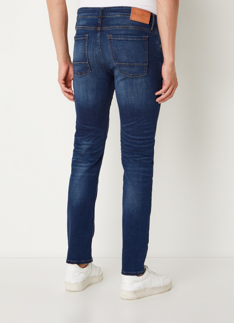 Blugi Marc O'Polo slim fit, decolorare închisă