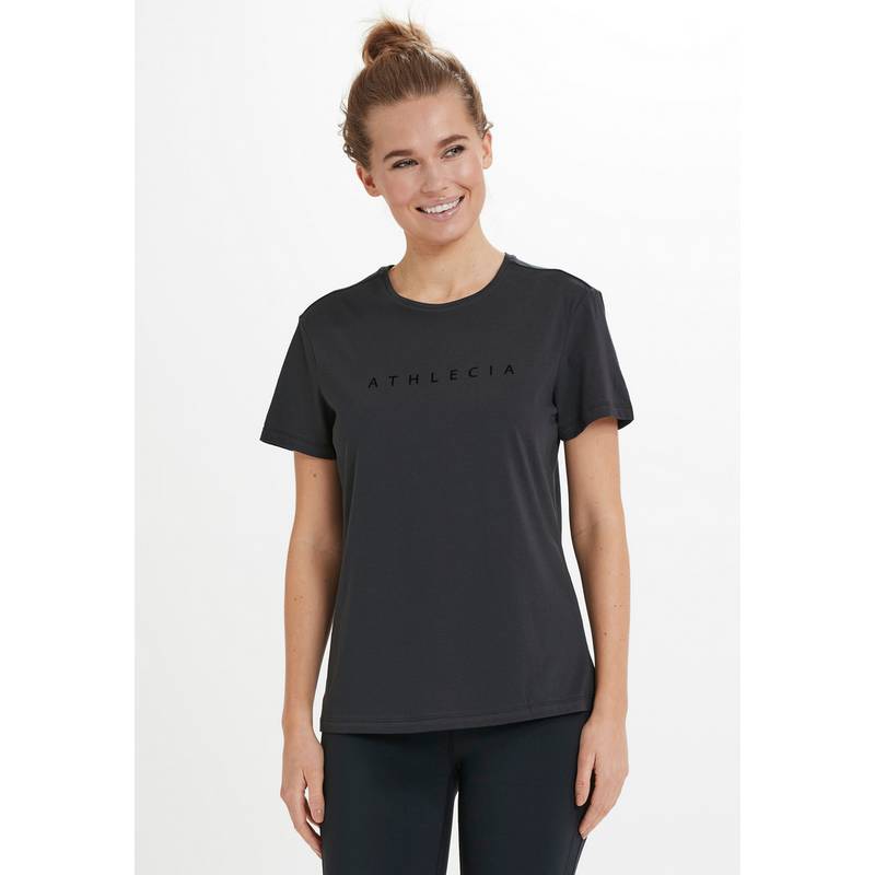 Athlecia KATTY W Slub Tee Printshirt Damen