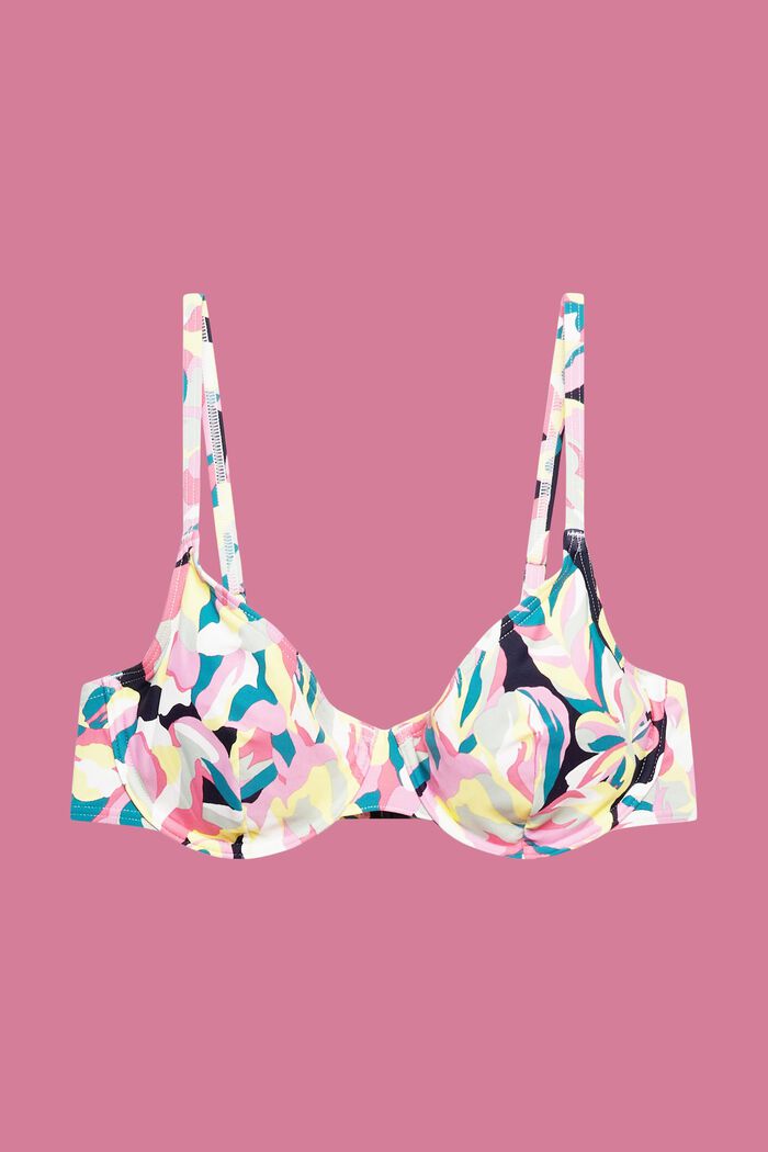Bikinitop mit Blumenprint