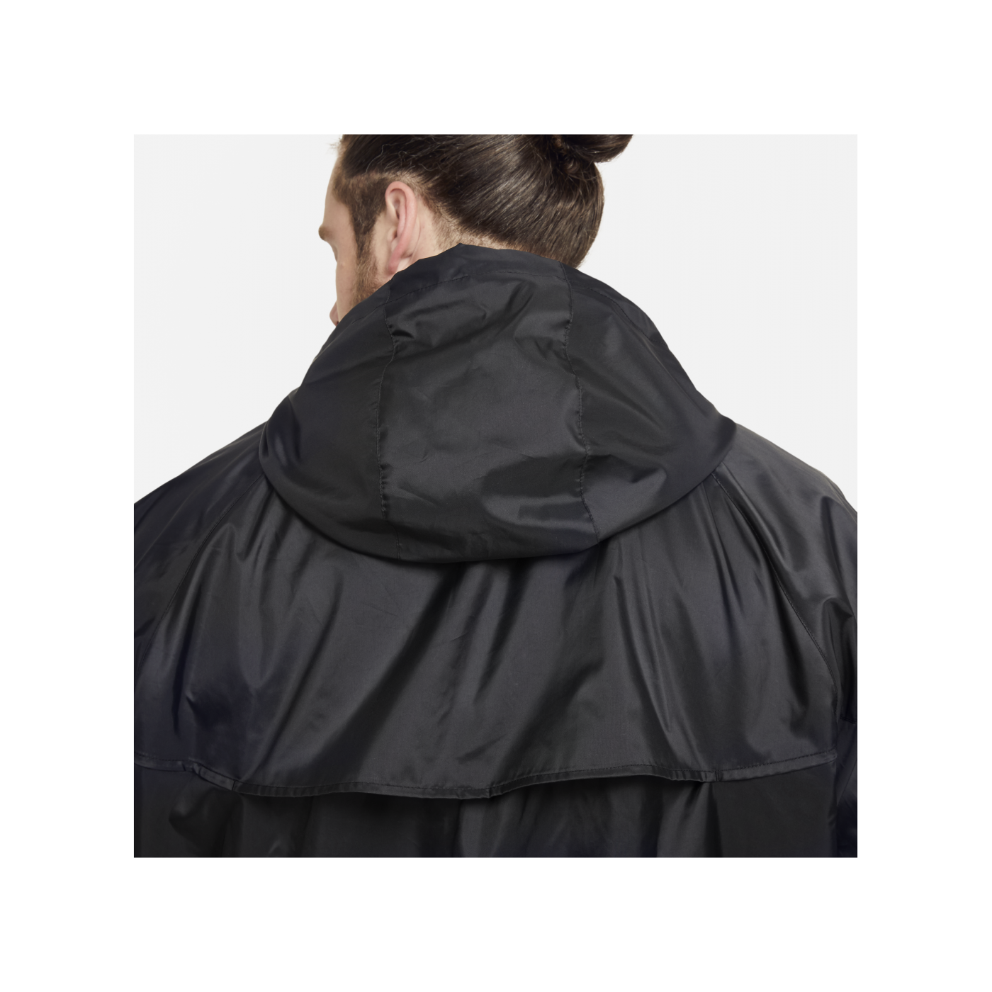 Nike Woven Windrunner Kapuzenjacke Schwarz 010