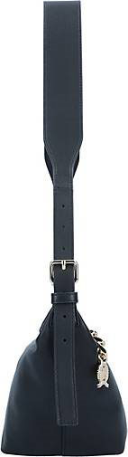 TOMMY HILFIGER Casual Schultertasche Leder 28 cm