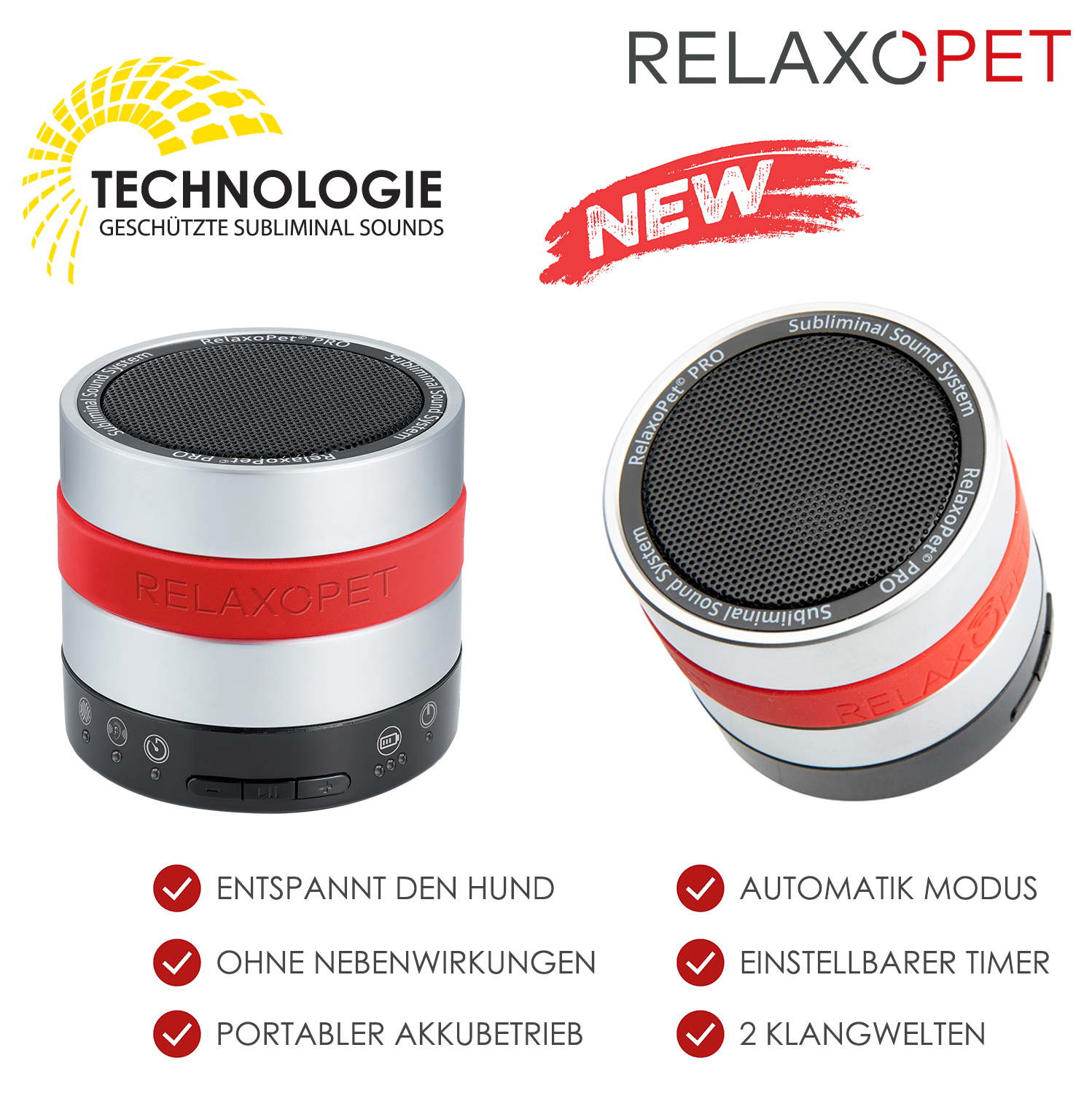 RelaxoPet Beruhigungsmittel RelaxoPet PRO Entspannungs-Trainer HUND