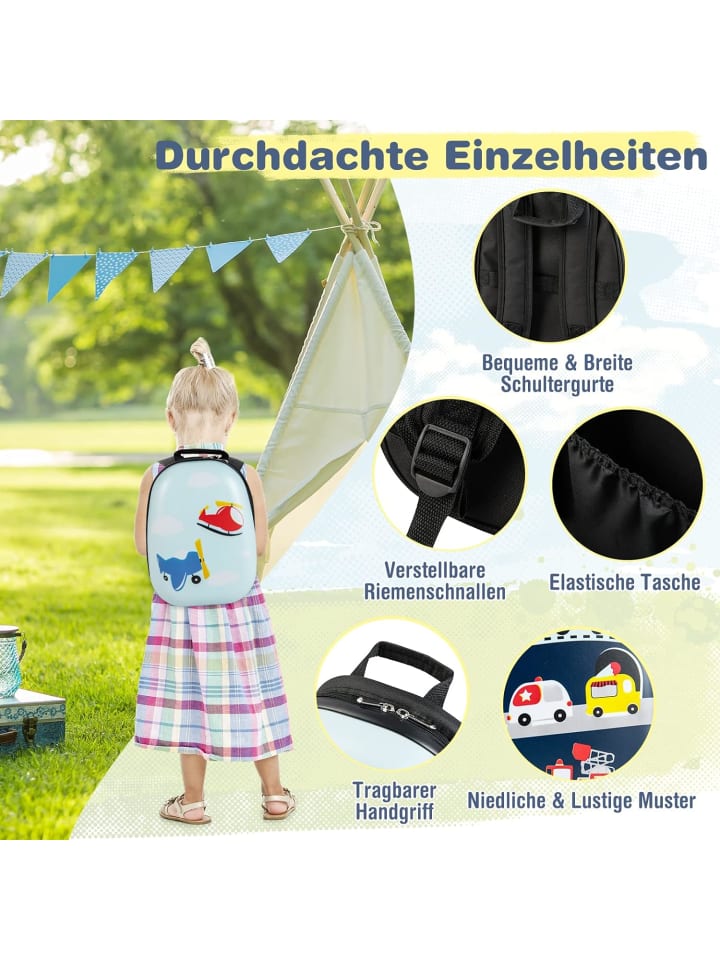 COSTWAY 2 tlg. Trolley mit Rucksack in Andere günstig kaufen onesize
