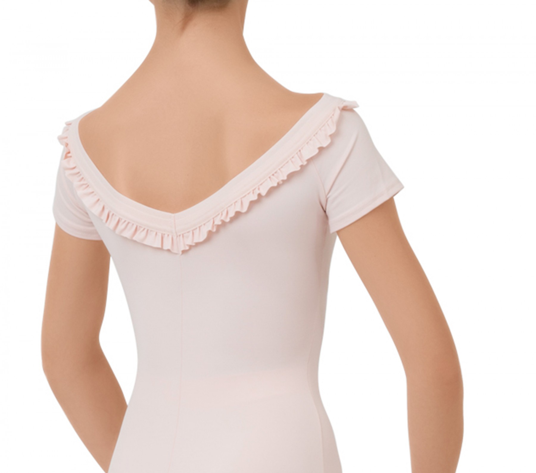 Short sleeved leotard