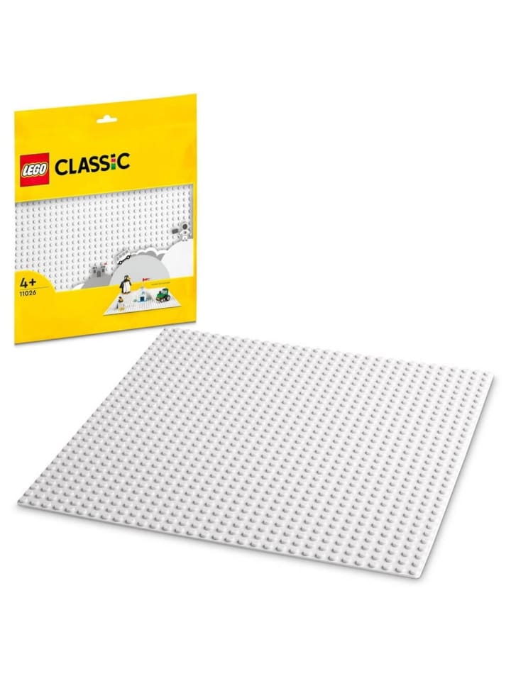 LEGO Classic Weiße Bauplatte in Weiß ab 4 Jahre günstig kaufen onesize