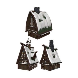 D&D Icons of the Realms Icewind Dale: Rime of the Frostmaiden Papercraft Set Ten Towns