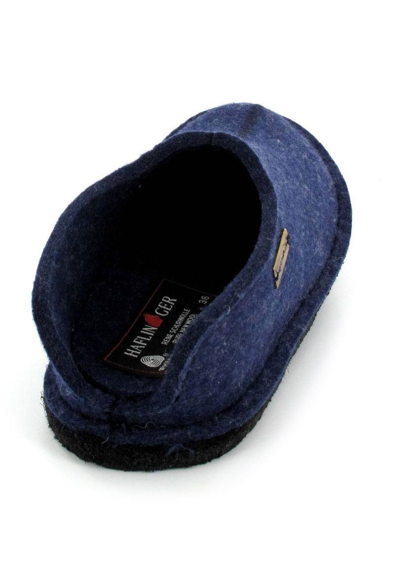 Haflinger Filz-Pantoffel aus reiner Schurwolle Hausschuh ausgefallenes Design