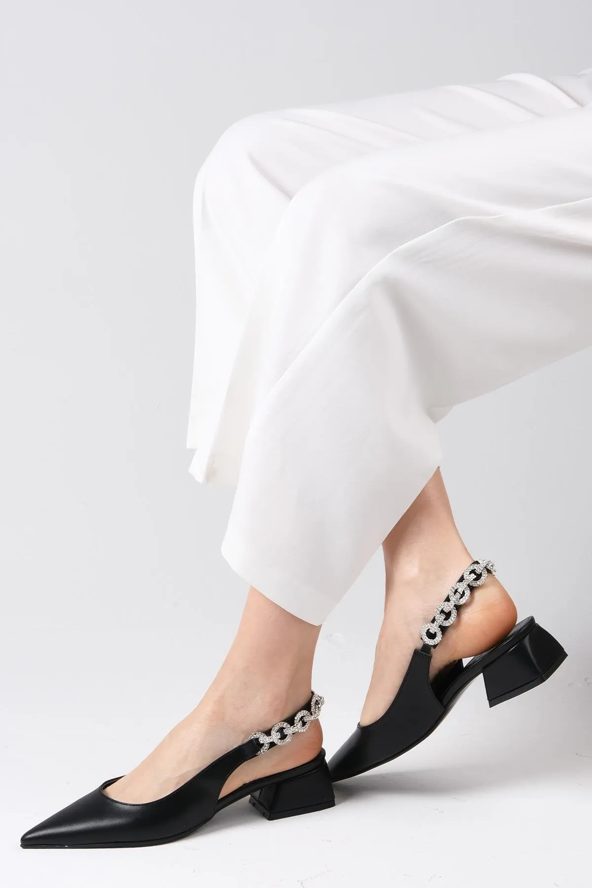 Mio Gusto  High Heels - Schwarz - Blockabsatz