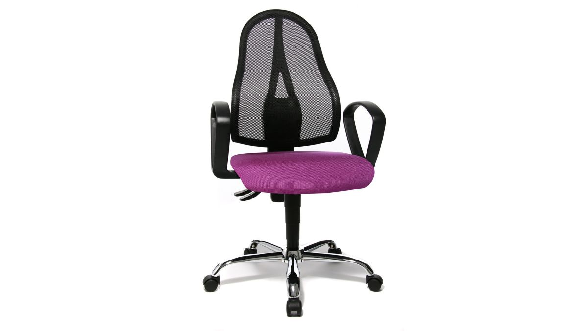 Ortho-Sedis Drehstuhl 20 Schwarz Lila