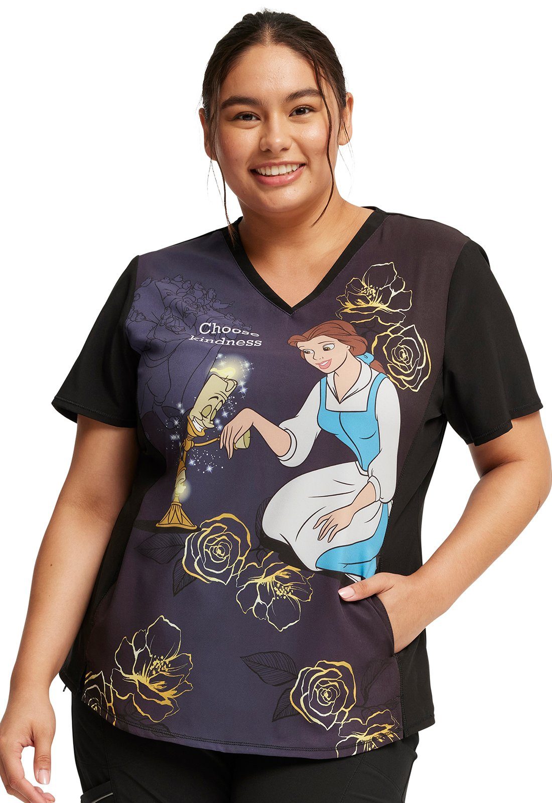 Cherokee Funktionsbluse Bunt bedruckter Damen Kasack 