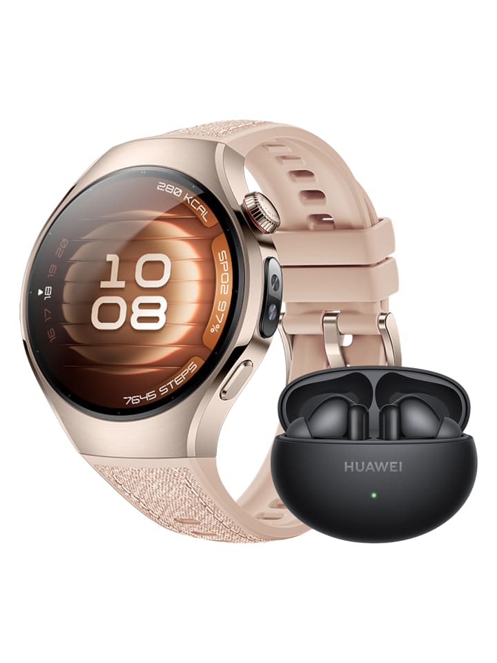 Huawei Smartwatch Watch 5 42mm Bundle in beige günstig kaufen onesize