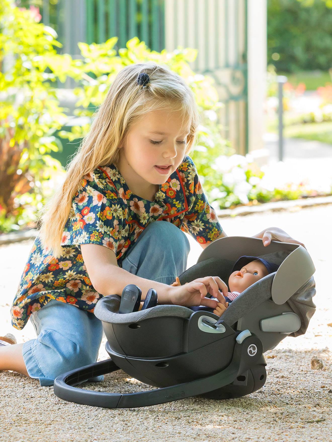 Porte-poupon 2 en 1 CYBEX x COROLLE gris