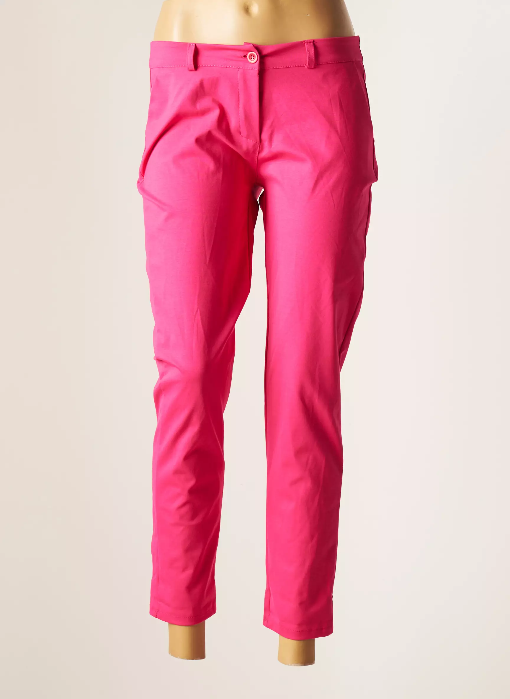 Bellita Pantalon7 8 Femme couleur rose