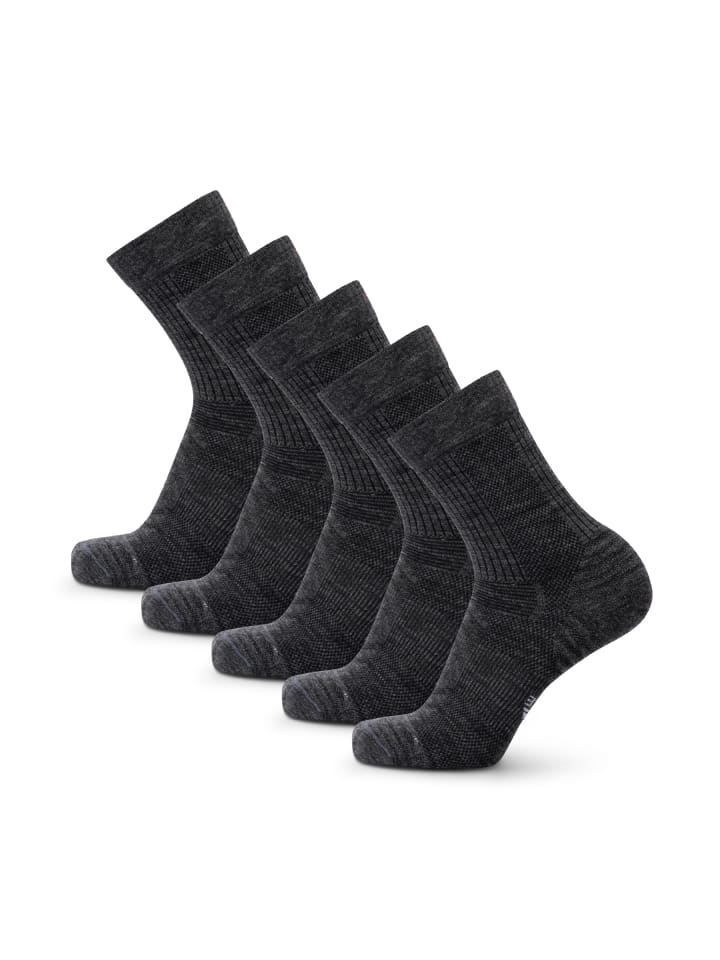 DANISH ENDURANCE Socken Merino Hiking Light in dark grey günstig kaufen