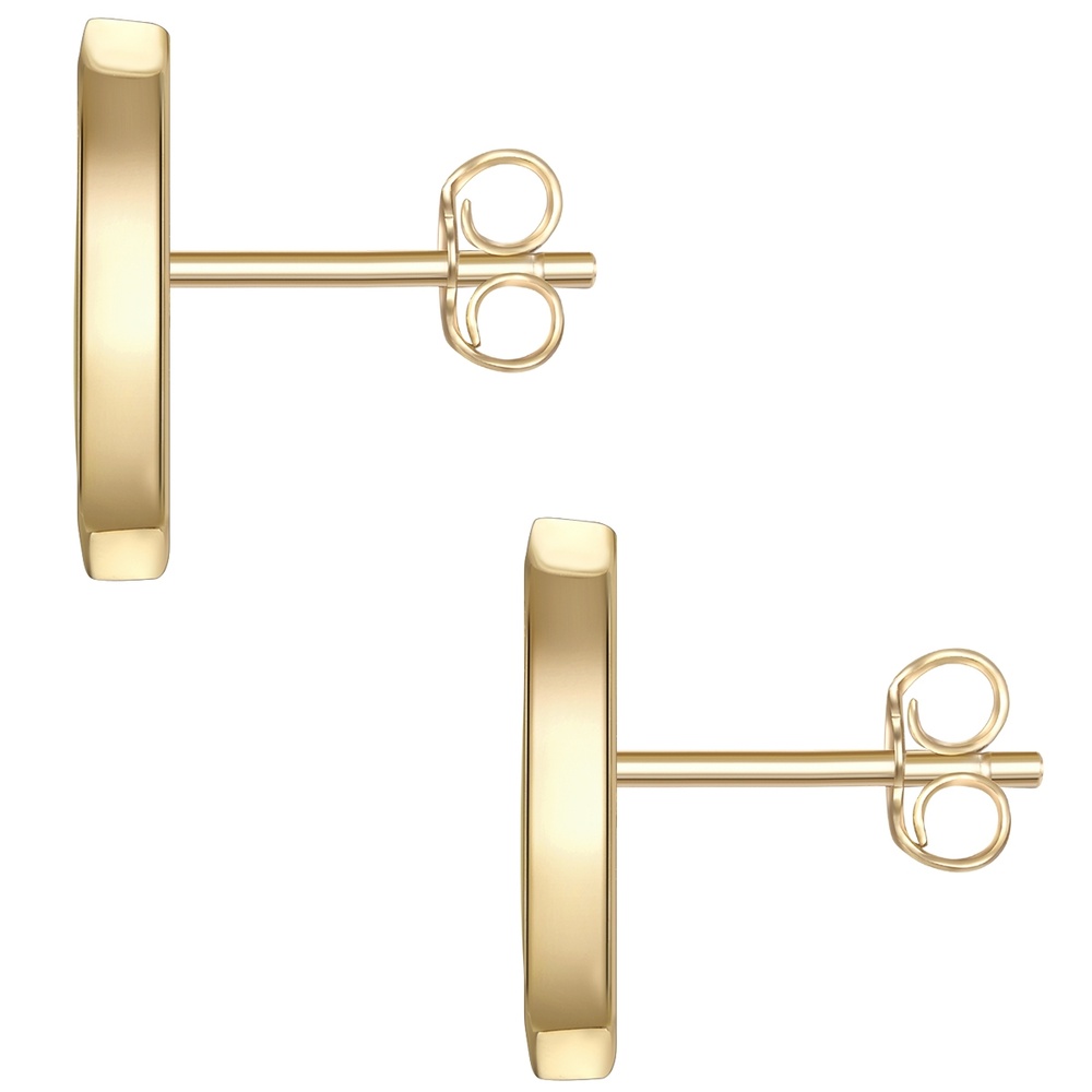 Glanzstücke München Puces d'oreilles en argent Argent sterling Topaze en Or jaune Boucles d'oreilles