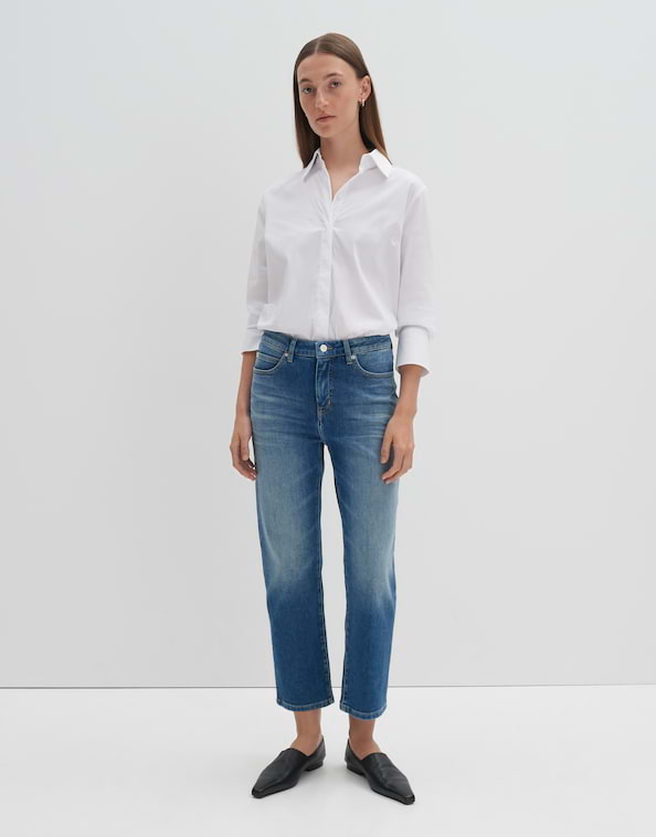 Cropped Relaxed Jeans Corah iconic