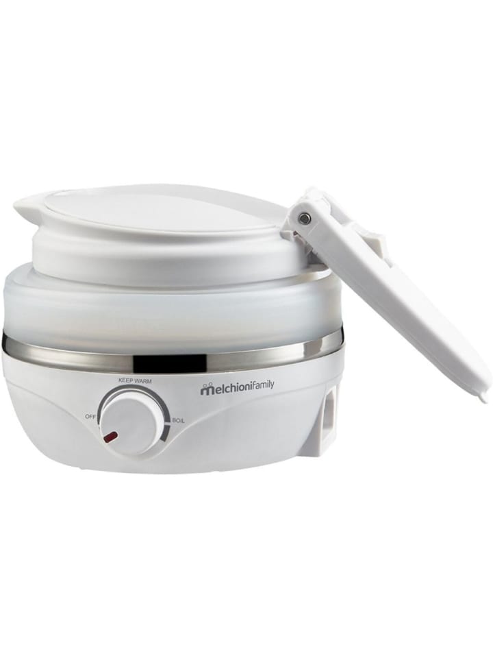 Melchioni Family 800 W Mrs KETTLE Reise-Wasserkocher 0,6 Lt in weiß günstig kaufen 18,5 x 13,5 x 8,5cm