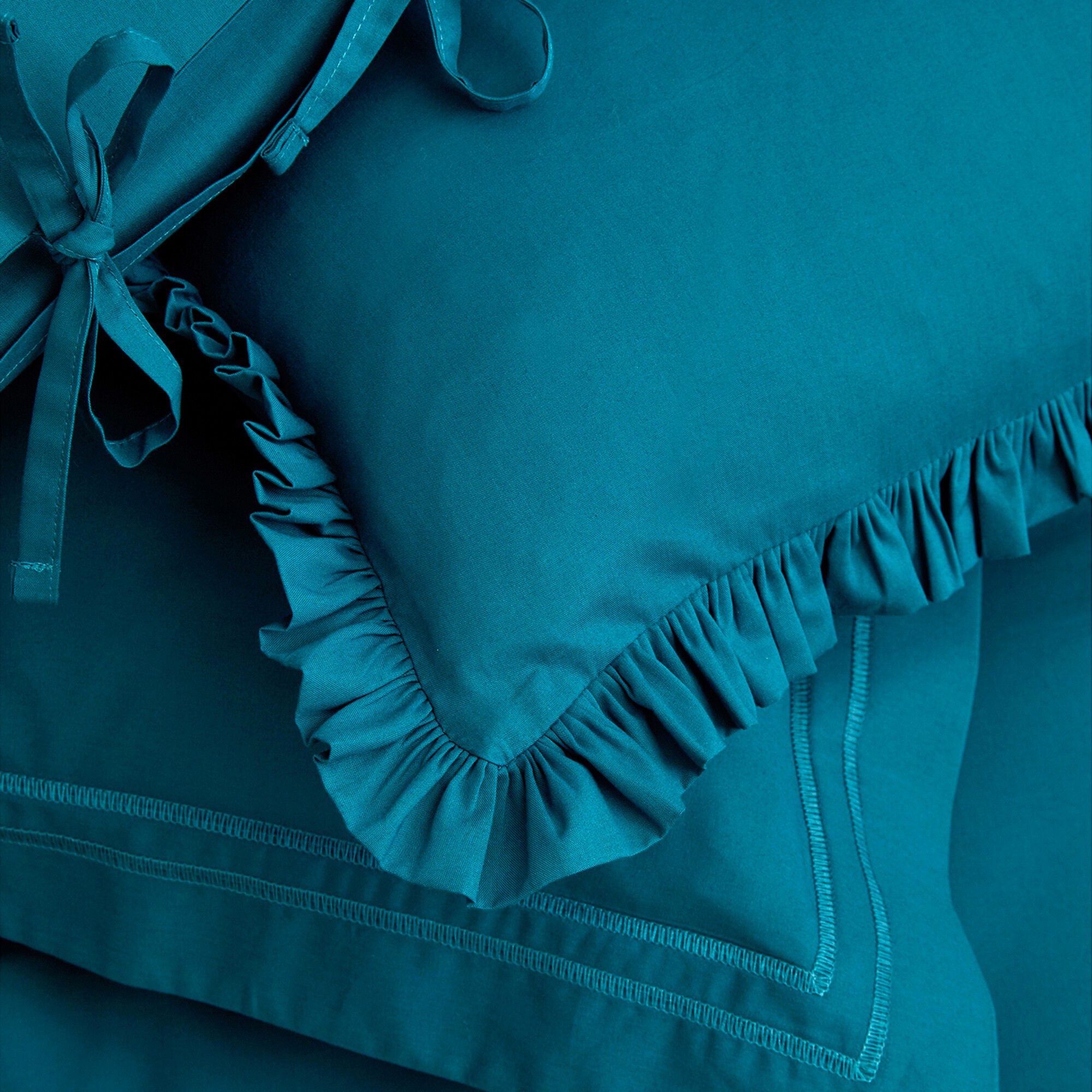 Linge de lit uni percale