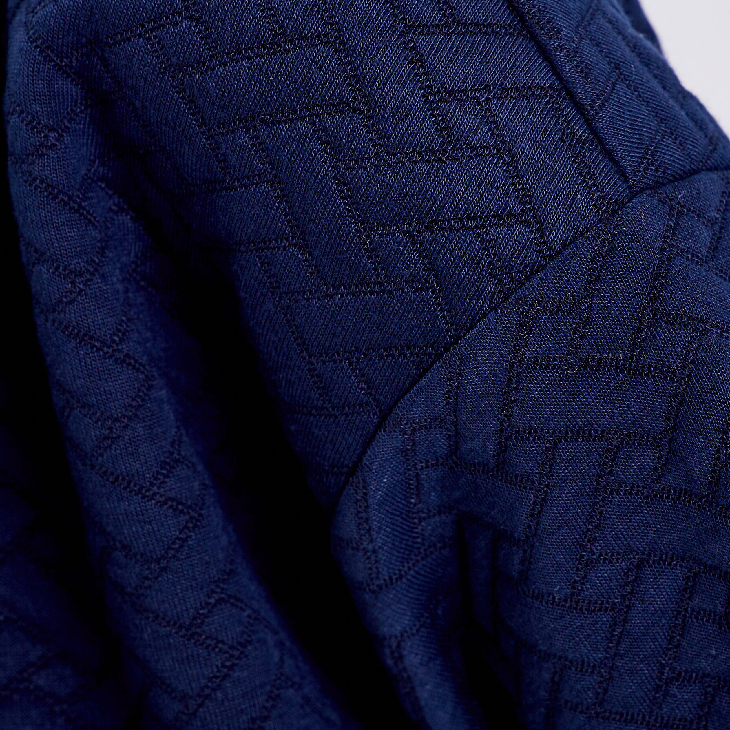 Manteau droit manches longues bleu marine femme | Cache Cache