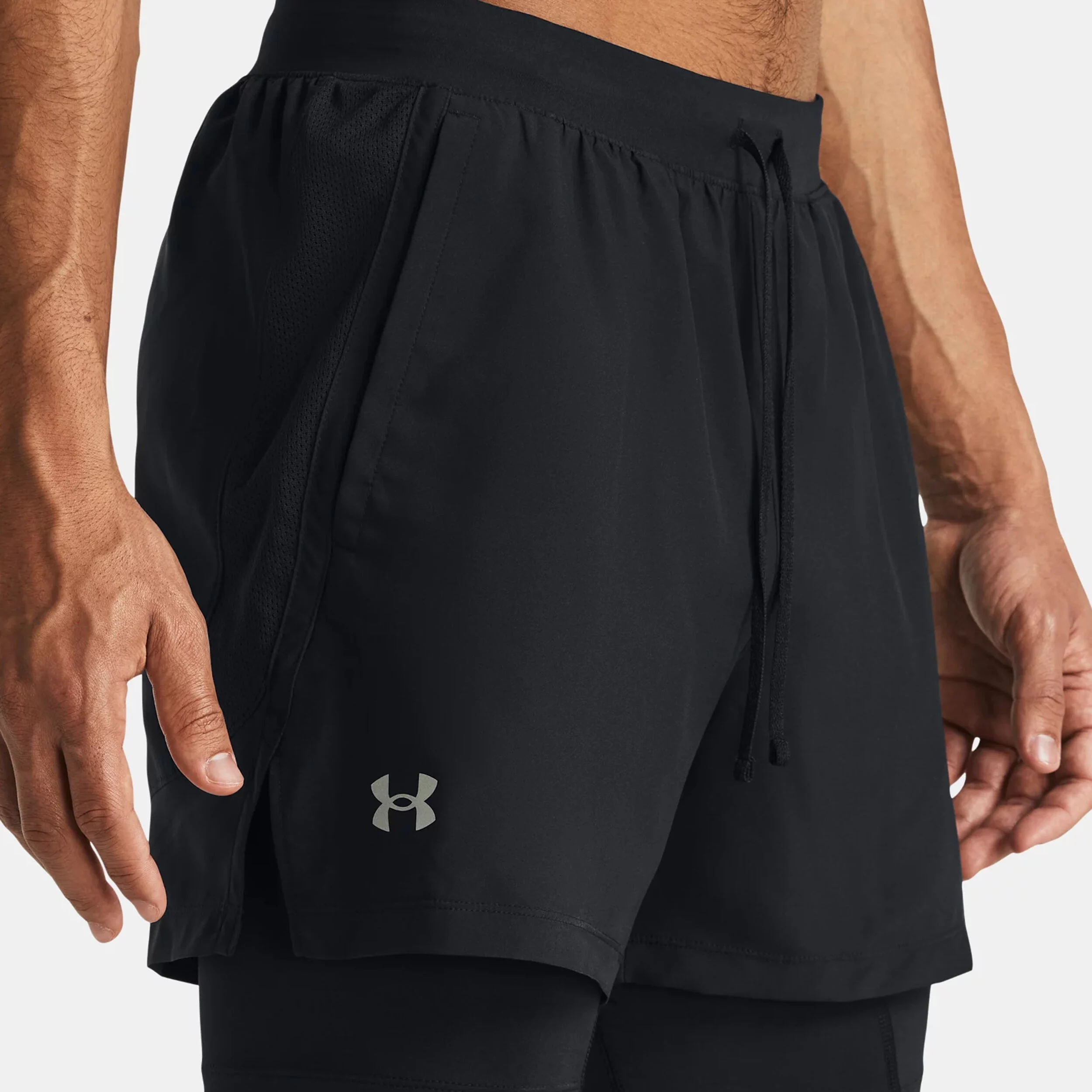 Launch 5 Inch 2-in-1 Shorts Herren - Schwarz