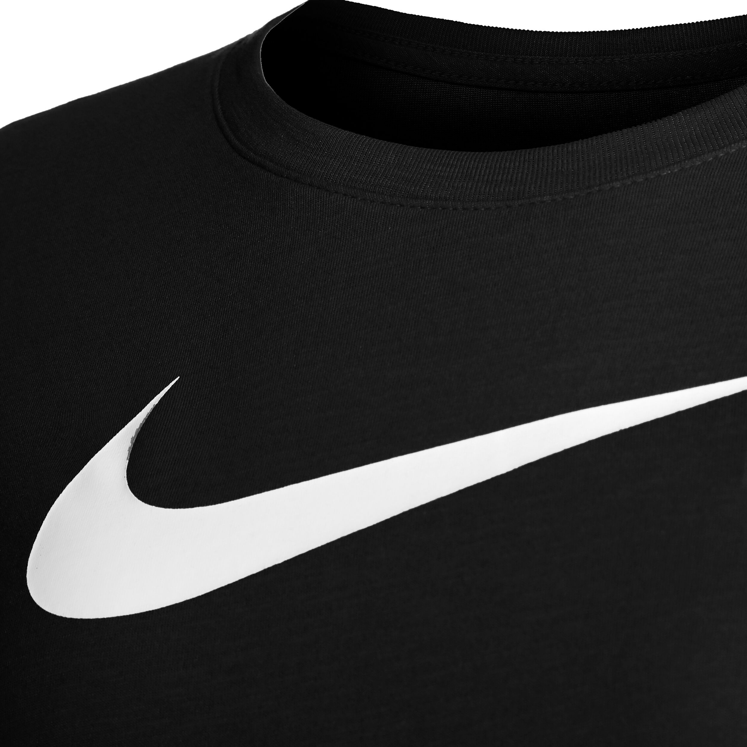 Dri-Fit Swoosh T-Shirt Damen - Schwarz, Weiß