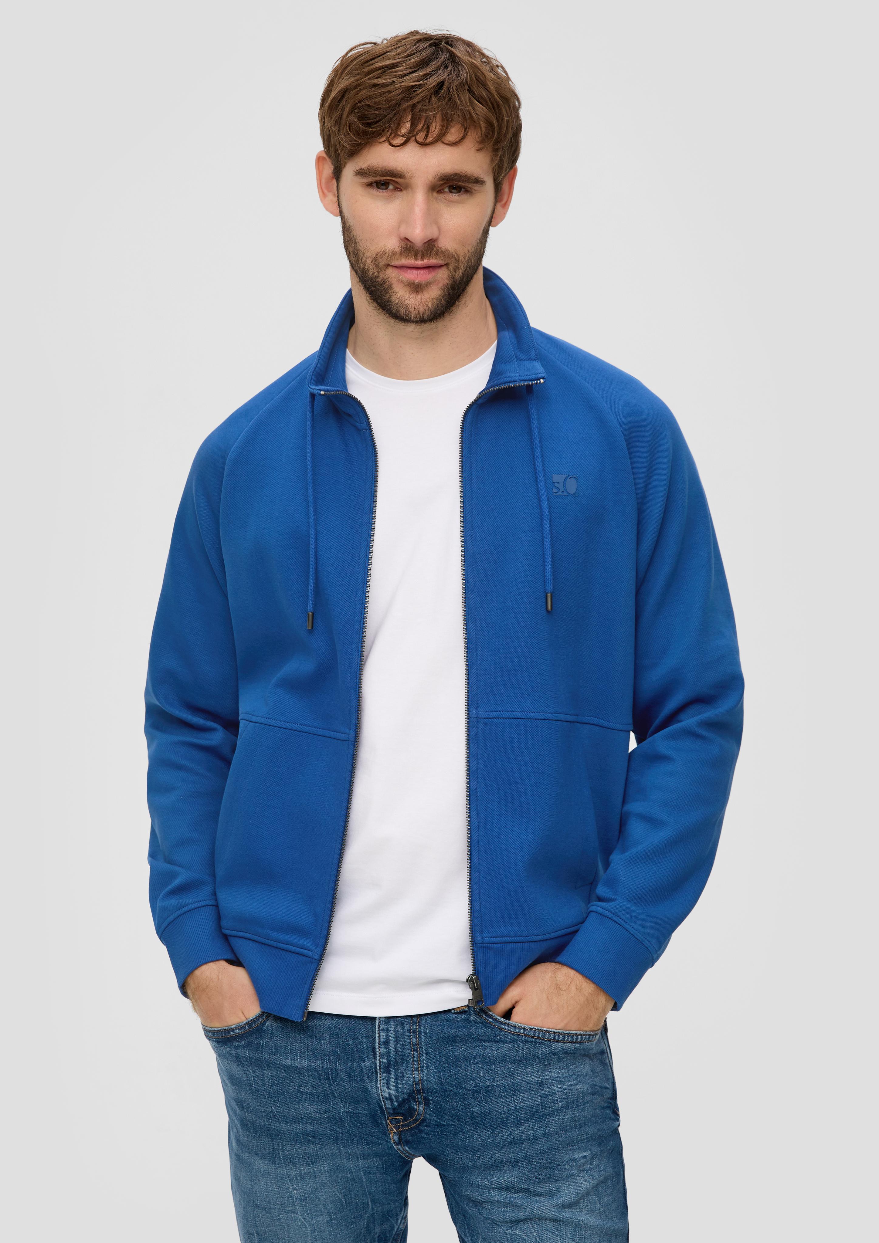 Sweatjacke mit Stehkragen  2143946-5620