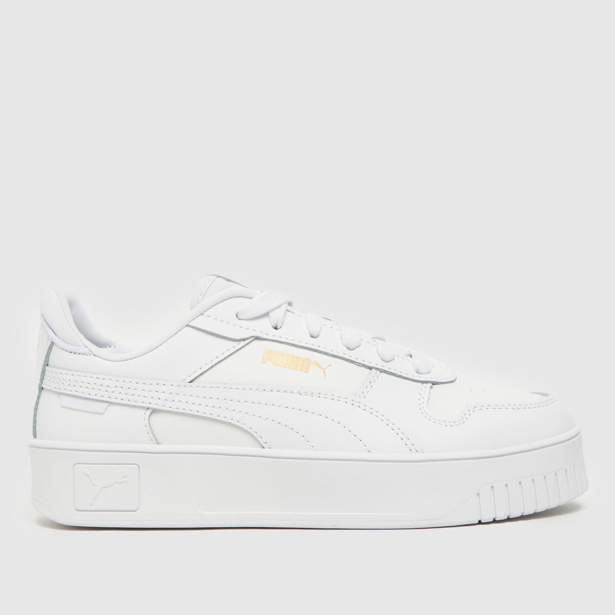 PUMA vita Carina Street flickor ungdomsskor