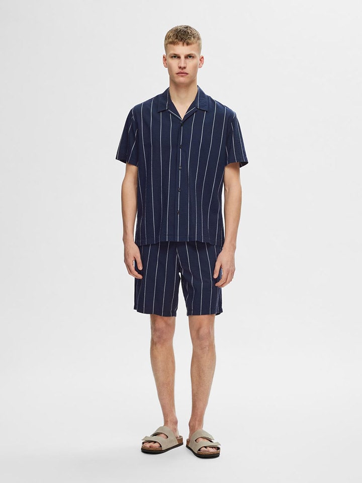 SELECTED HOMME Hemd in Dunkelblau günstig kaufen