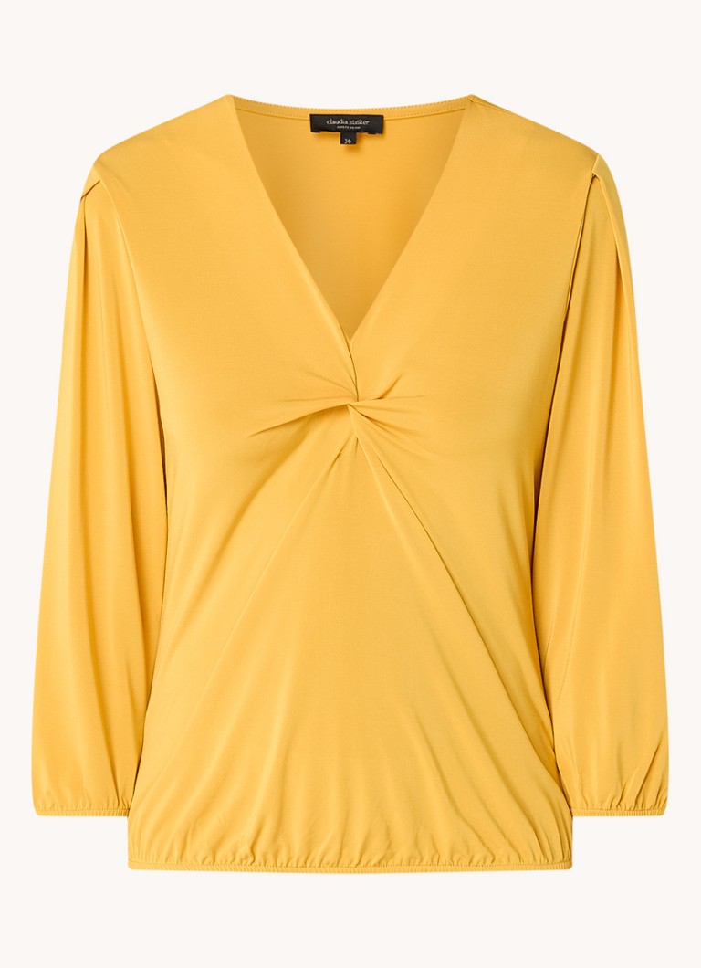 Claudia Sträter Top with draped detail