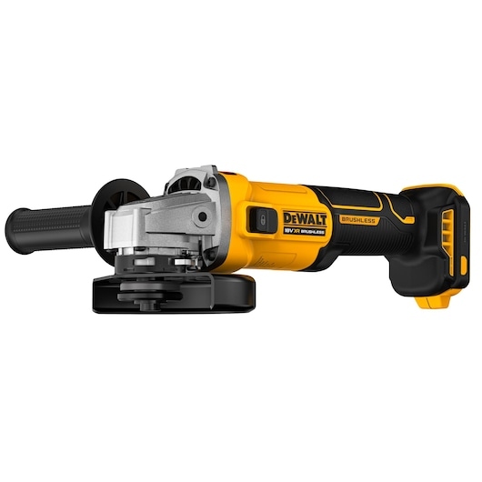DeWalt DCG407N-XJ 18V XR úhlová bruska s posuvným spínačem 125 mm bez baterií a nabíječky