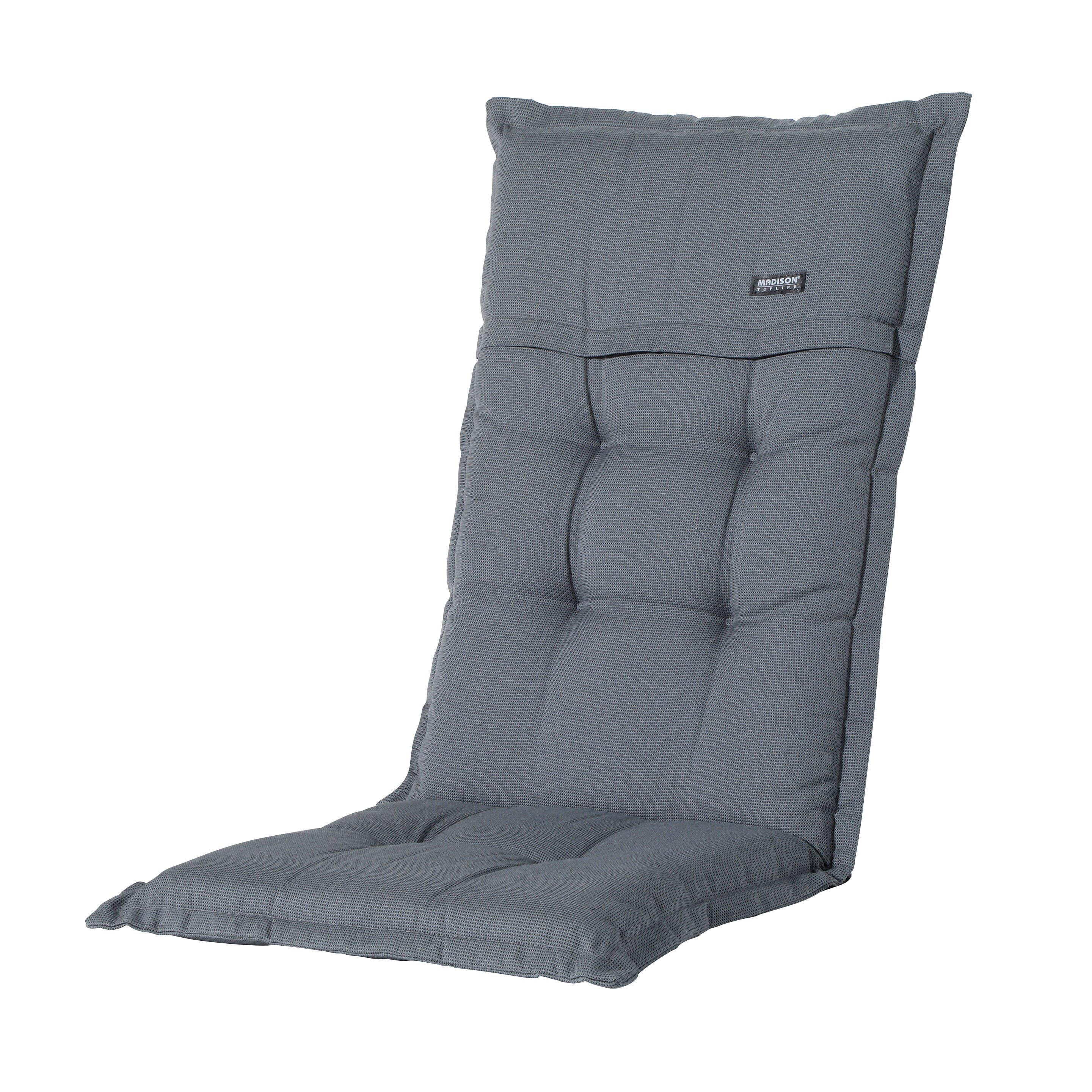 Madison Rib Grey 105x50 Kissen für niedrige Rückenlehne