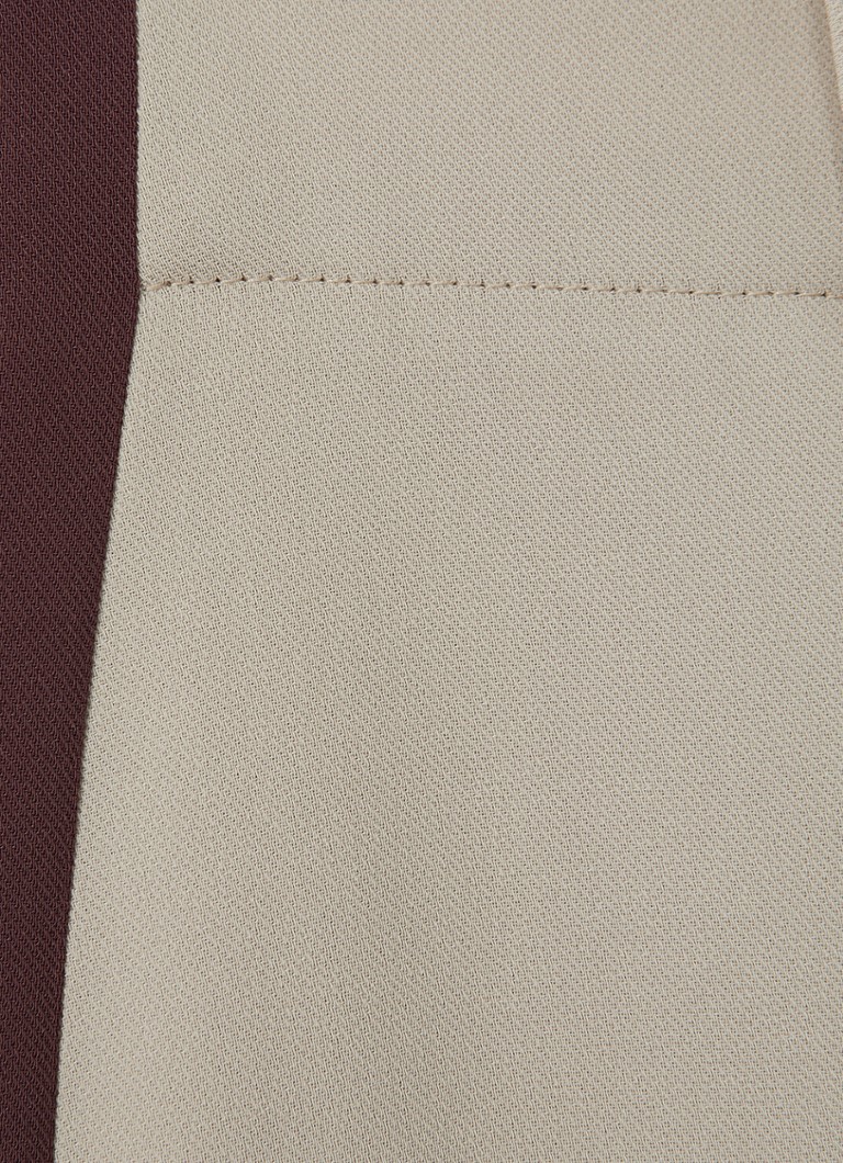 Pantaloni Reiss Isla cu talie înaltă și croi larg