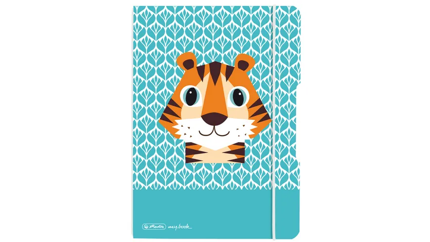 herlitz my.book Notizbuch flex A6 punktkariert Cute Animals Tiger
