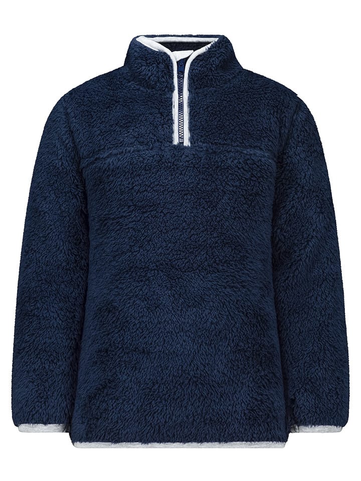 Salt and Pepper Fleecepullover in Dunkelblau günstig kaufen