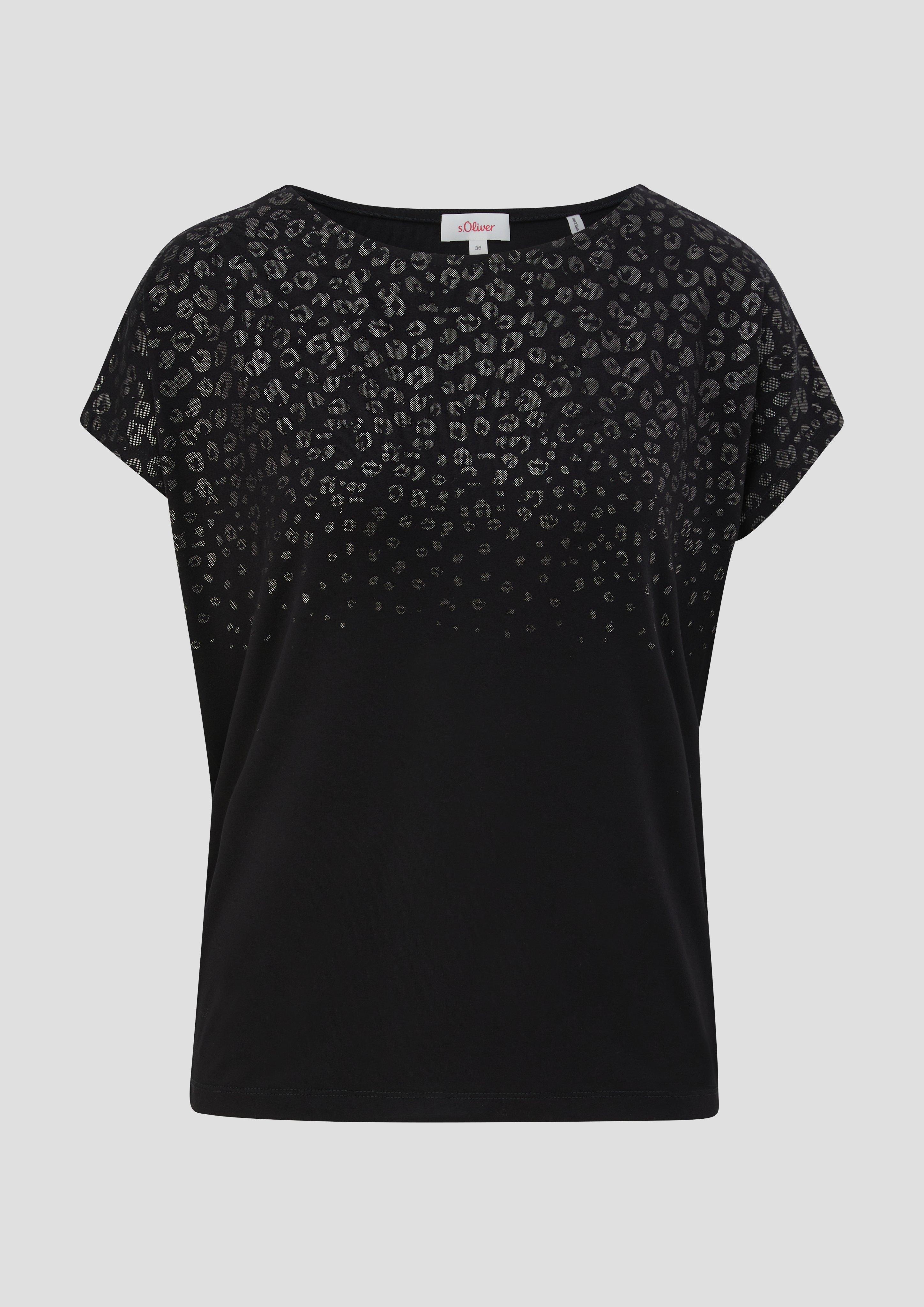 Ärmelloses Shirt mit Folienprint  2139881-99D0