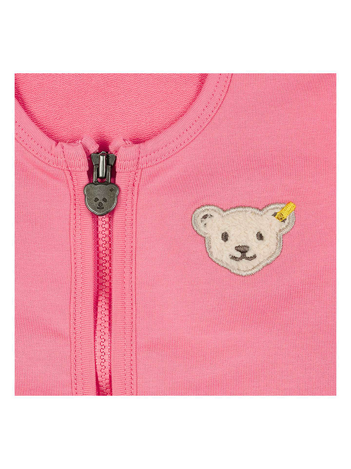 Steiff Sweatjacke in Pink günstig kaufen