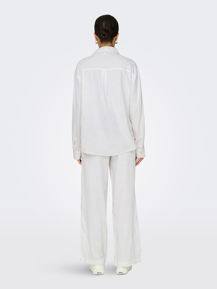 ONLY Bluse in Weiß günstig kaufen