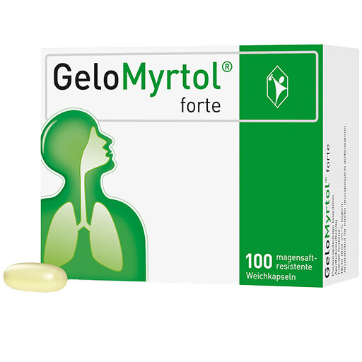 GELOMYRTOL forte magensaftresistente Weichkapseln  100 St  magensaftresistente Weichkapsel